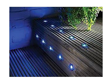Spot LED de embutir para deck e degraus de exteriores com baixa potência SC-B105B