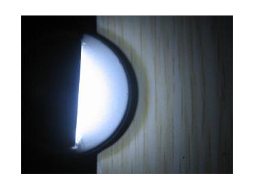 Spot LED de embutir para escadas e luz meia lua para degraus de exterior SC-B106A