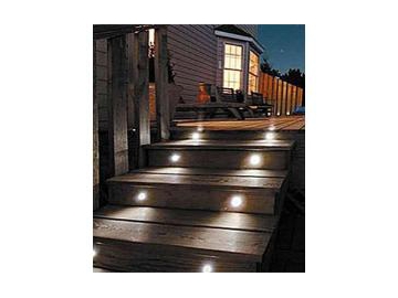 Luminária de embutir LED para deck e degraus de exteriores SC-B104A