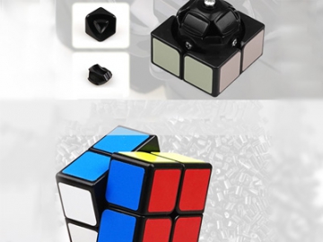 Cubo de quebra-cabeça 2x2 e cubo de velocidade