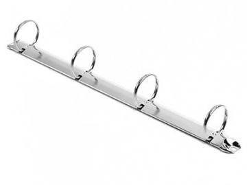 Garras para fichário, quatro argolas: comprimento total 290mm