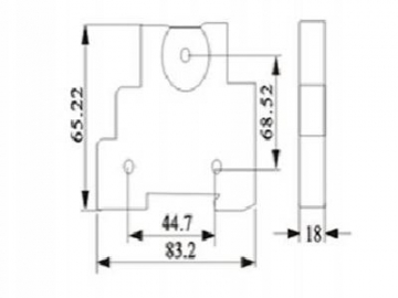 Interruptor horário analógico Série ALST8, Interruptor horário analógico transparente ALST8, interruptor horário