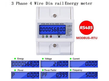 Medidor de Energia Trifásico, DTS8558