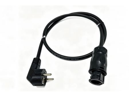 Conjunto de cabos com plugue Schuko europeu CEE 7/7 para conector solar CA BC05A