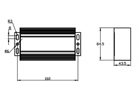 Controlador de motor 500W (BLDC Square Wave) KTF0105A-C1