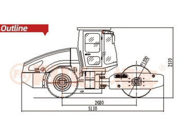 Compactador Vibratório de Solo, FK-208D