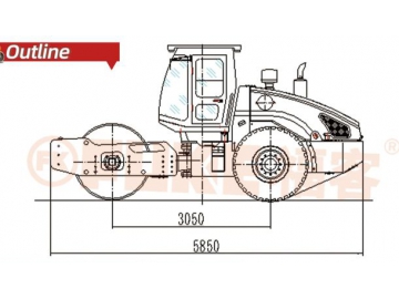 Compactador Vibratório de Solo, FK-210D