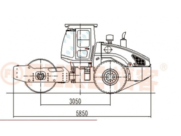 Compactador Vibratório de Solo, FK-212D