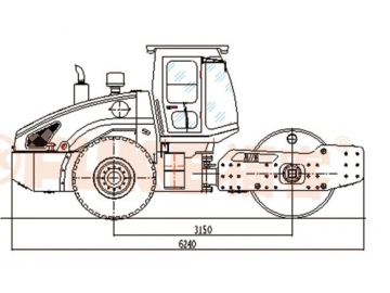 Compactador Vibratório de Solo, FK-220D