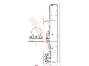 Semi-reboque cisterna, FK35-1305G