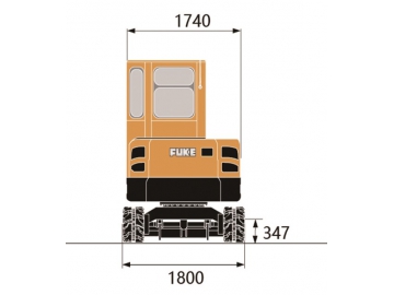 Mini escavadoras, FK35SR