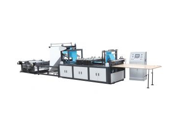 Máquina para fazer sacola TNT para supermercado semiautomática, WFB-P600