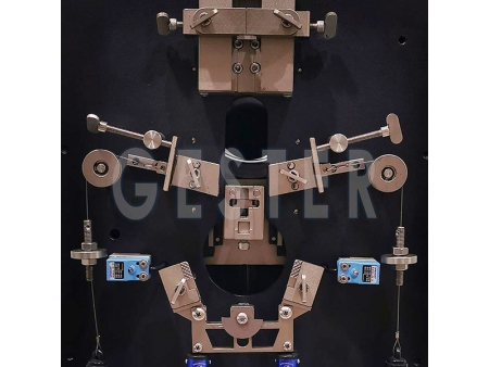 Equipamento para teste de fadiga de zíper