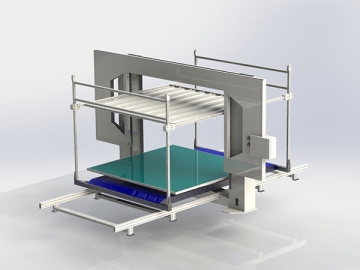 Máquina de corte de espuma CNC horizontal por contorno GH3