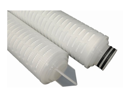 Filtro Cartucho de Membrana de PTFE com Estrutura de PVDF Resistente à Corrosão, Série PVDF