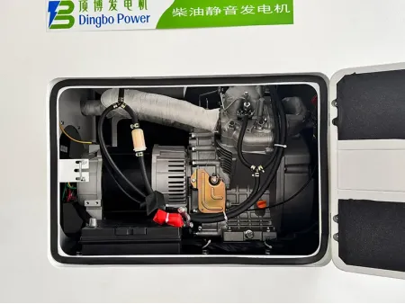 Geradores a Diesel Refrigerados a Ar Silenciosos (2 Cilindros)
