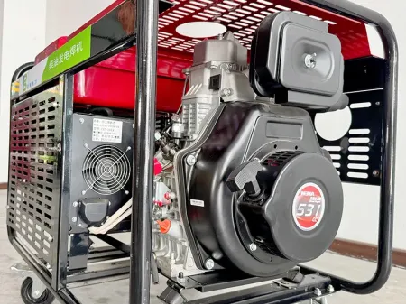 Gerador Soldador a Diesel Refrigerado a Ar (Monocilíndrico)