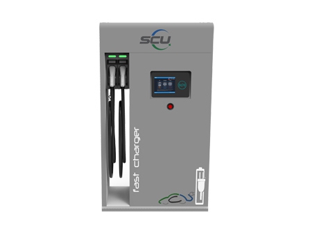 Estação de carregamento rápido CCS CHAdeMO DC EVMS50/EVMS150