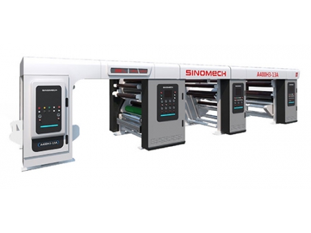 Laminadora solventless (sem solvente) triplex multifuncional, A400H3-13A