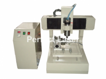 Máquina fresadora CNC rotativa