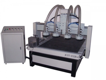 Máquina de Gravação CNC de Múltiplas Cabeças