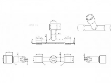 Molde de injeção HDPE