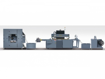 Impressora serigráfica automática Roll to Roll