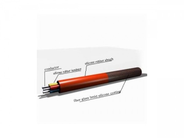 Fio resistente a calor de borracha de silicone YGZ-GL