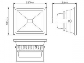 Holofote LED 30W