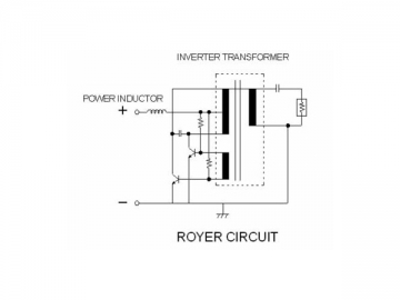 Transformador inversor para CCFL