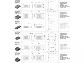 Transformador inversor para CCFL