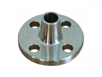 Flange com pescoço soldado