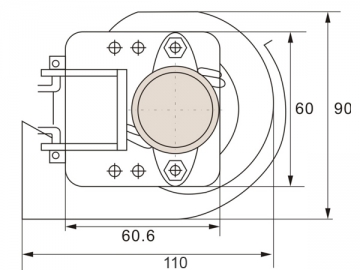 Ventilador Cross-Flow para Sistemas de Aquecimento de Chão Radiante