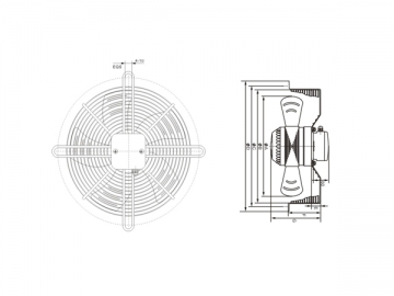 Ventilador Axial para Unidades de Condensação