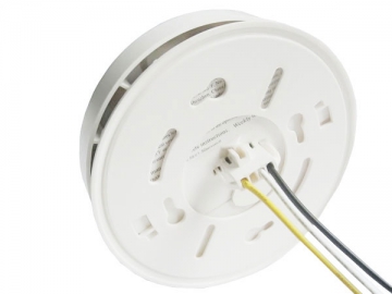 Detector de fumaça interligado com fio (alimentação AC)