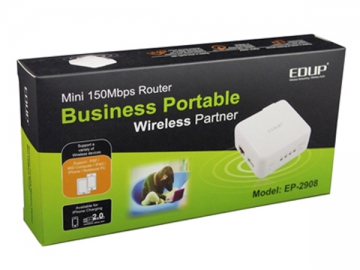 Mini Router Sem Fios para Banda Larga 802.11N 150Mbps