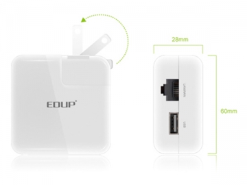 Mini Router Sem Fios para Banda Larga 802.11N 150Mbps