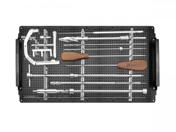 Conjunto de instrumentos cirúrgicos tipo III para haste intramedular GAMMA PFNA super longo