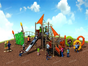 Parque infantil Série rotação