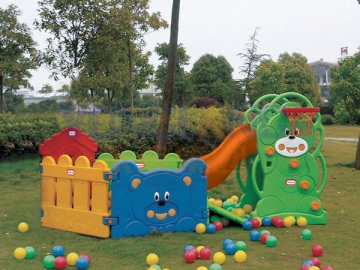 Equipamentos de parque infantil de plástico