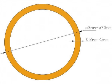 <b class='list2'>Tubos de prata-níquel C74000, C75200</b>