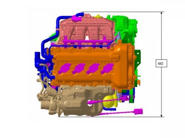 Motor a gasolina TCI 1.6L