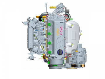 Motor a gasolina NA 1.5L