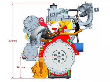 Motor a gasolina NA 1.5L