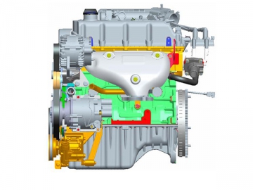 Motor a gasolina NA 1.5L