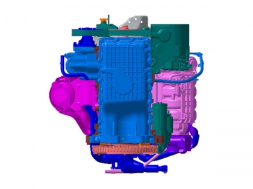 Motor a gasolina DVVT 1.6L