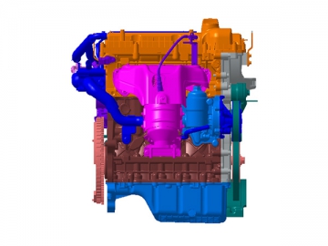 Motor a gasolina DVVT 1.6L