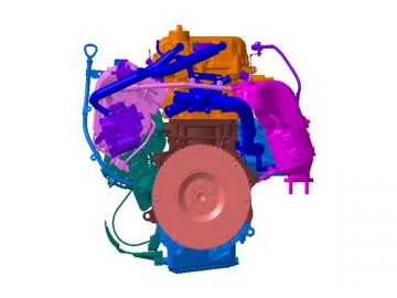 Motor a gasolina DVVT 1.6L