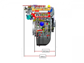 Motor a gasóleo TDDI 1.0L