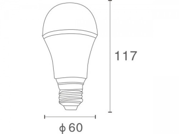 Lâmpada Bulbo LED